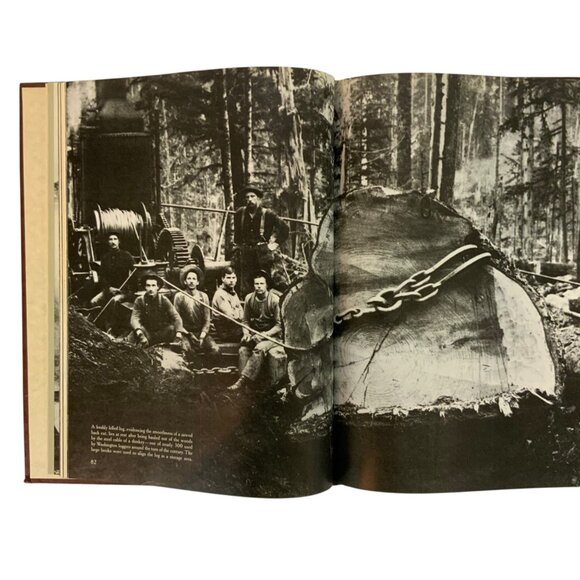 The Loggers Time Life Books Old West Series Illustrated Vintage 1976 Hardcover - Picture 6 of 13